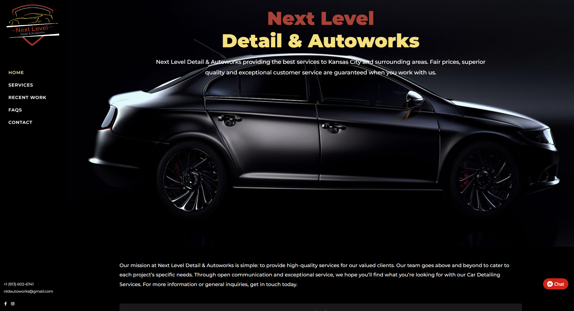 NextLevelDetailAutoWorks.com