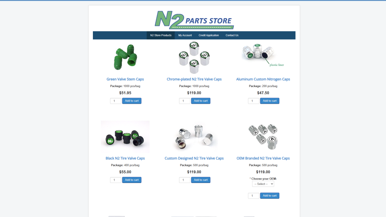 NitrogenPartsStore.com