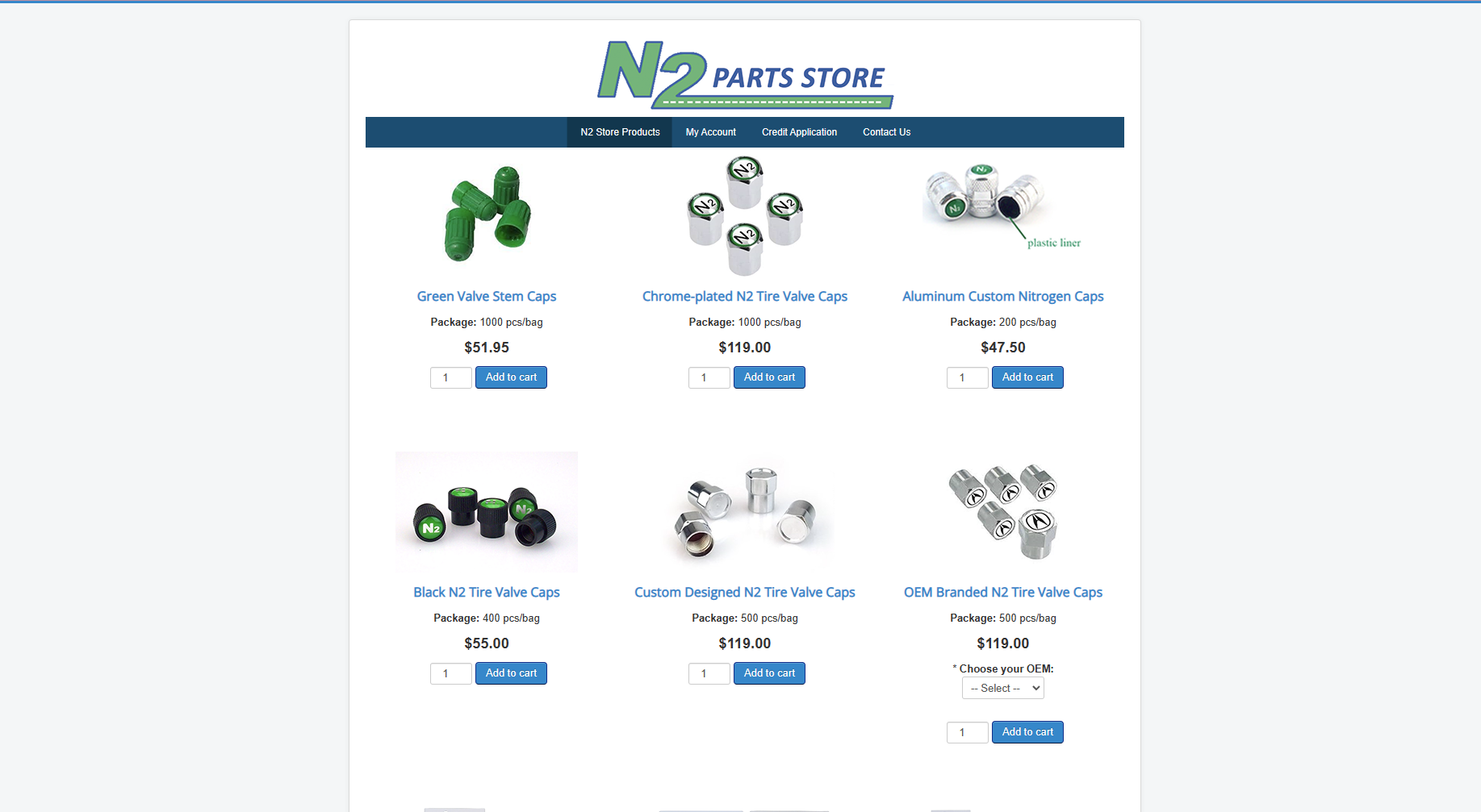NitrogenPartsStore.com